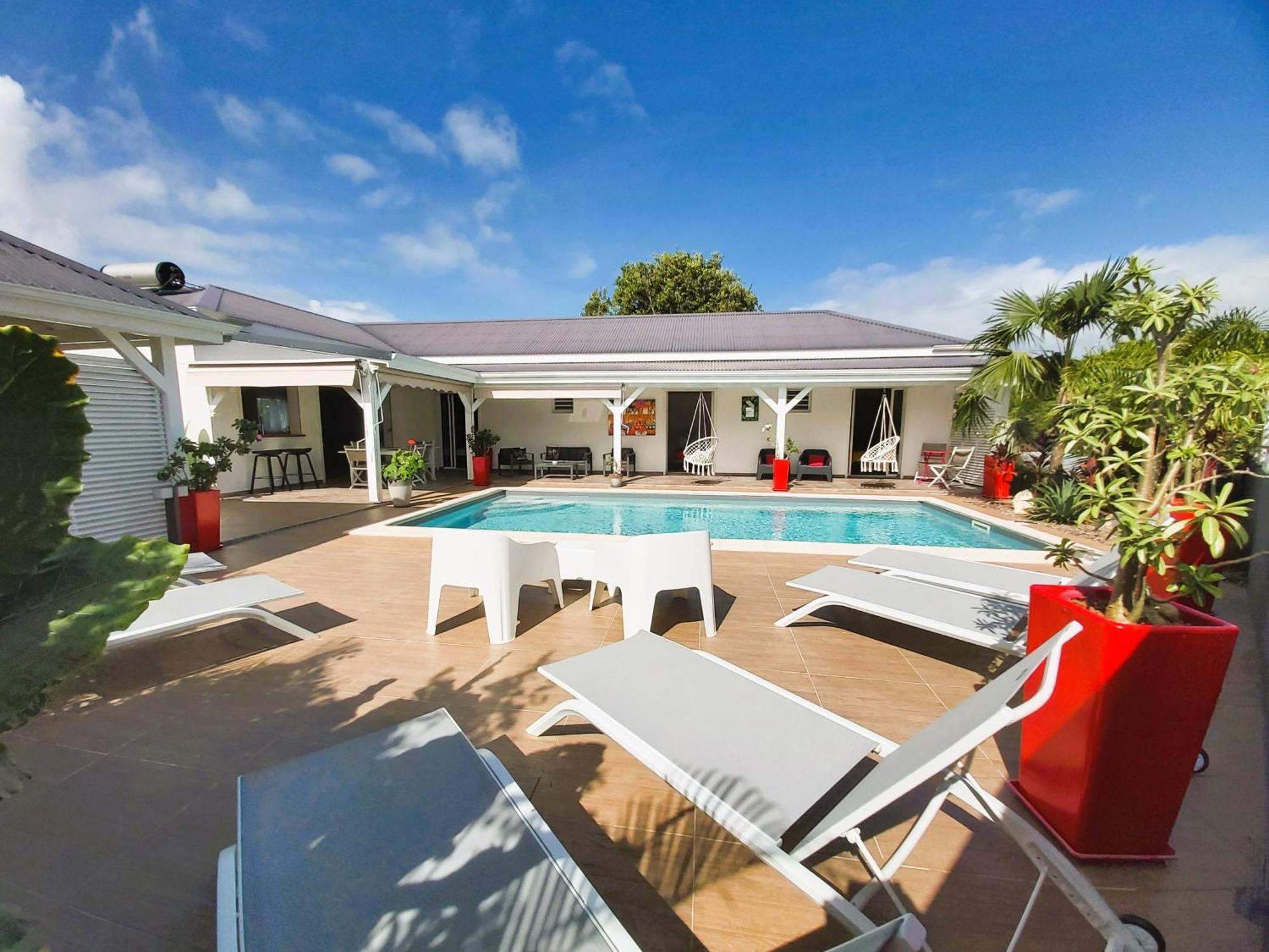 Villa Bikini - Sans Vis A Vis - Bien Ventillee Saint-Francois  Exterior photo